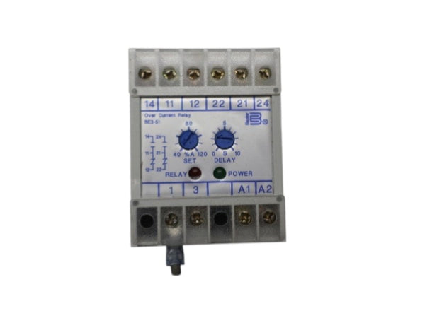 BASLER ELECTRIC BE3-51-1E1E1 9320000103 CURRENT RELAY UNMP