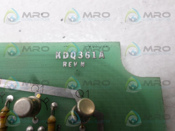 CIRCUIT BOARD KDQ361A UNMP