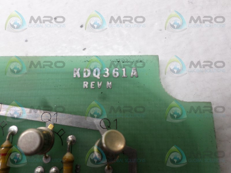 CIRCUIT BOARD KDQ361A UNMP