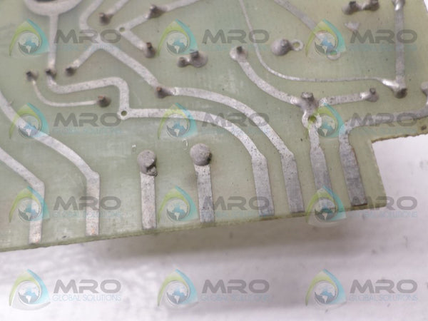 IGNITION VALVES 625015 PC FIRING BOARD UNMP