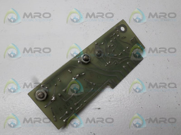 IGNITION VALVES 625015 PC FIRING BOARD UNMP