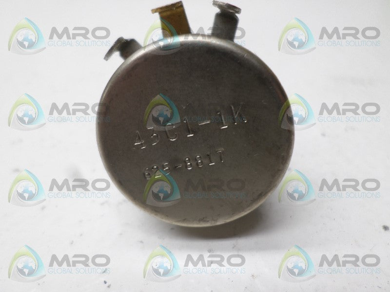 CLAROSTAT A3C1-1K POTENTIOMETER UNMP