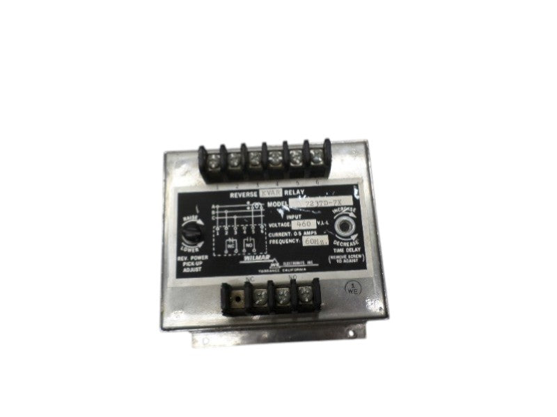 WILMAR 723TD-7X REVERSE KVAR RELAY 460V UNMP