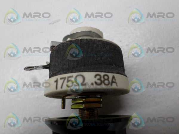 ANGSTROHM MP10 MP10-A-175 RHEOSTAT 175 OHMS UNMP