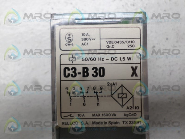 RELECO C3-B30X RELAY 24V UNMP