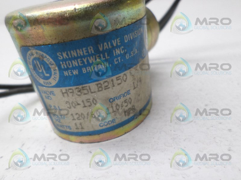 SKINNER H935LB2150 SOLENOID VALVE UNMP
