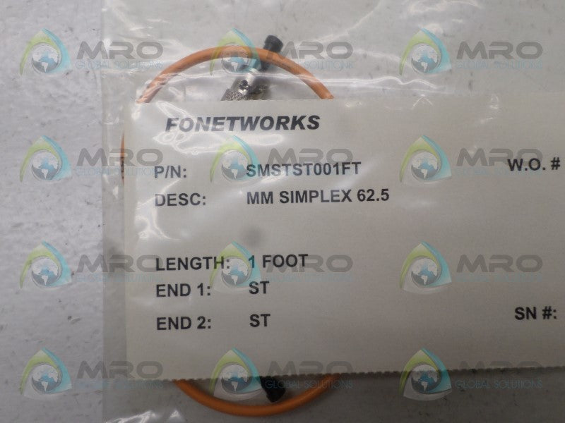 FONETWORKS SMSTST001FT CABLE ASSEMBLY NSNP