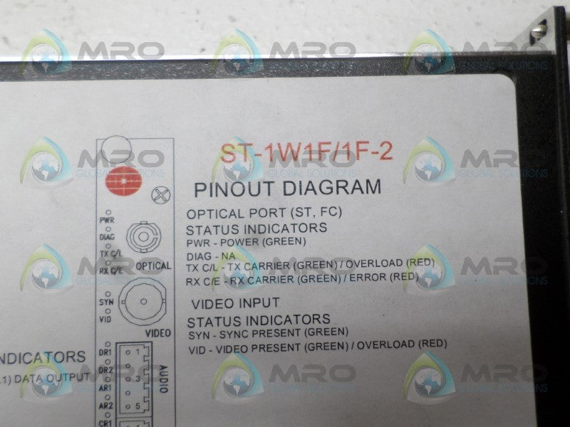 MERIDIAN ST-1W1F/1F-2 PINOUT DIAGRAM UNMP
