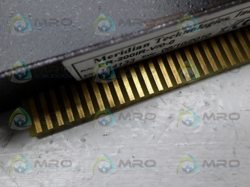 MERIDIAN PR-200iR-V/0-0 PINOUT DIAGRAM UNMP