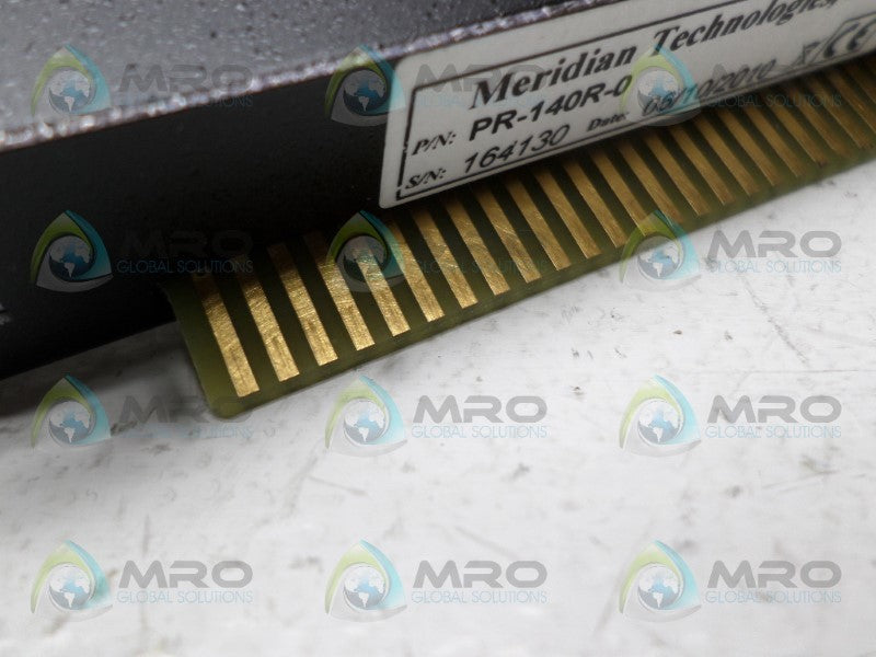 MERIDIAN PR-140R-0 PINOUT DIAGRAM UNMP