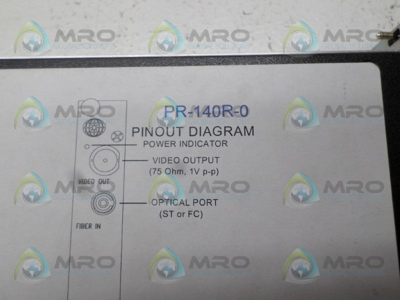 MERIDIAN PR-140R-0 PINOUT DIAGRAM UNMP