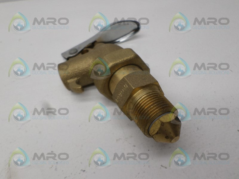 VESTIL DFT-ADJ BRASS ADJUSTABLE DRUM FAUCET NSMP