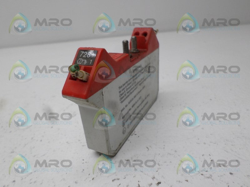 MEASUREMENT TECHNOLOGY MTL728+ SHUNT-DIODE SAFETY BARRIER UNMP