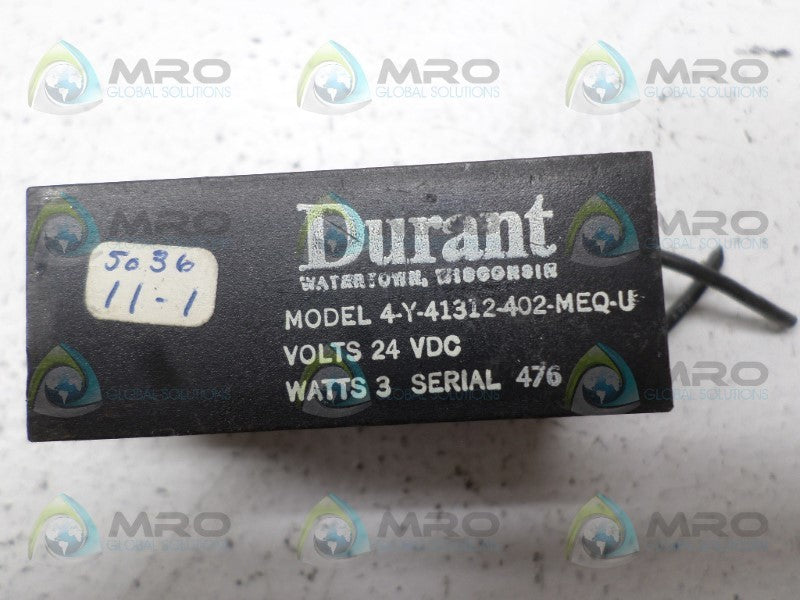 DURANT 4-Y-41312-402-MEQ-U COUNTER UNMP