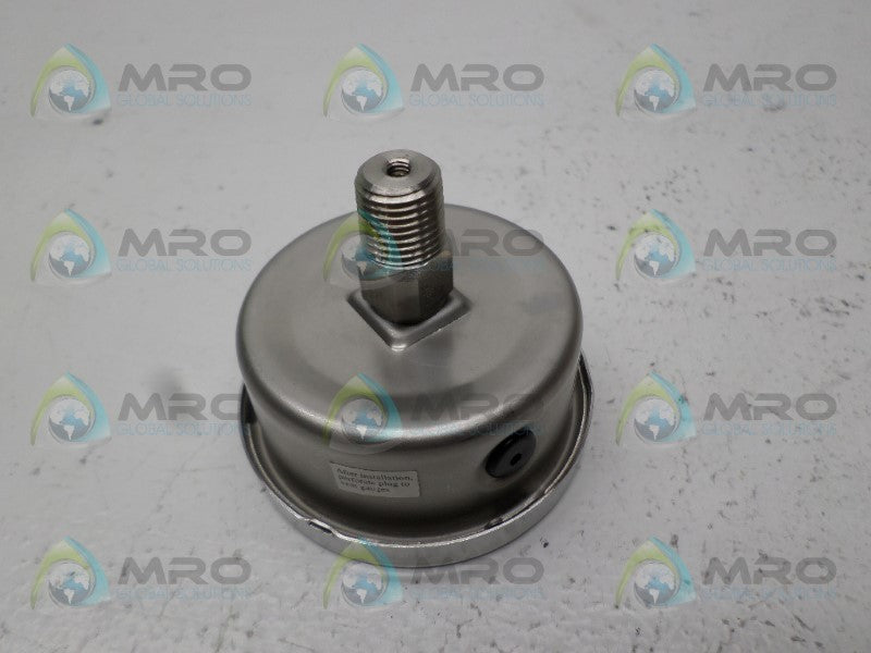 WINTERS PFQP924-DRY PRESSURE GAUGE 0-100 PSI 0-700 KPA NSMP