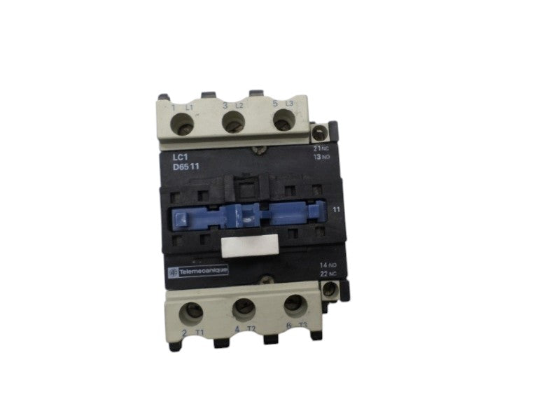 TELEMECANIQUE LC1D6511F7 CONTACTOR 110V UNMP