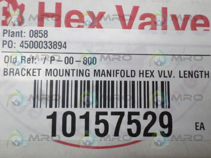 HEX VALVE 70052-9006 BRACKET KIT NSMP
