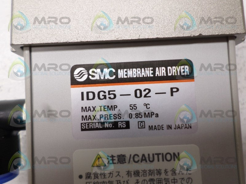 SMC IDG5-02-P MEMBRANE AIR DRYER NSNP