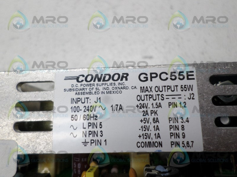 CONDOR GPC55E POWER SUPPLY UNMP