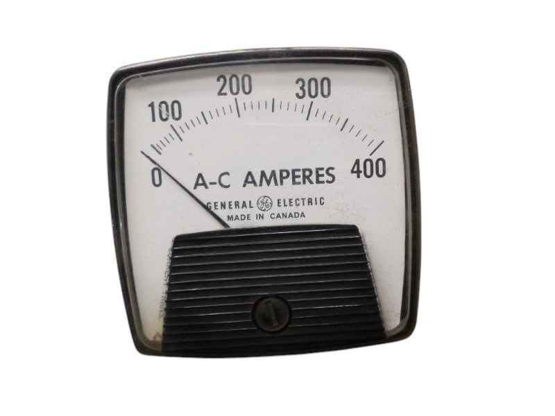 GENERAL ELECTRIC 53-100L543LSSC PANEL METER 0-400 ACA UNMP
