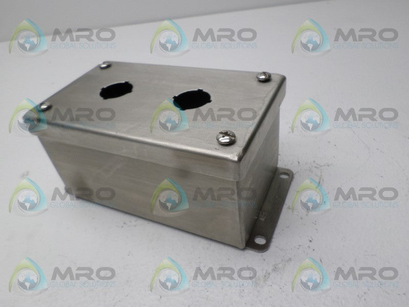 HOFFMAN E2PBGSS CONTROL PANEL ENCLOSURE UNMP