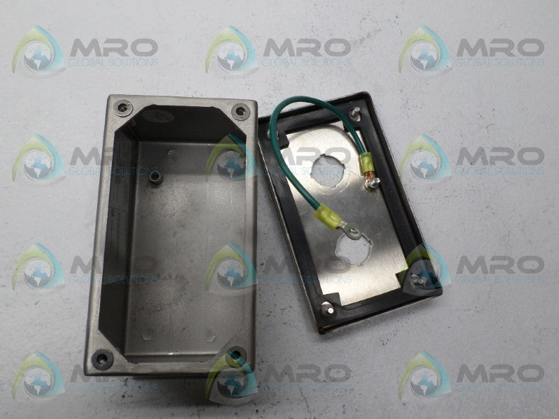 HOFFMAN E2PBGSS CONTROL PANEL ENCLOSURE UNMP