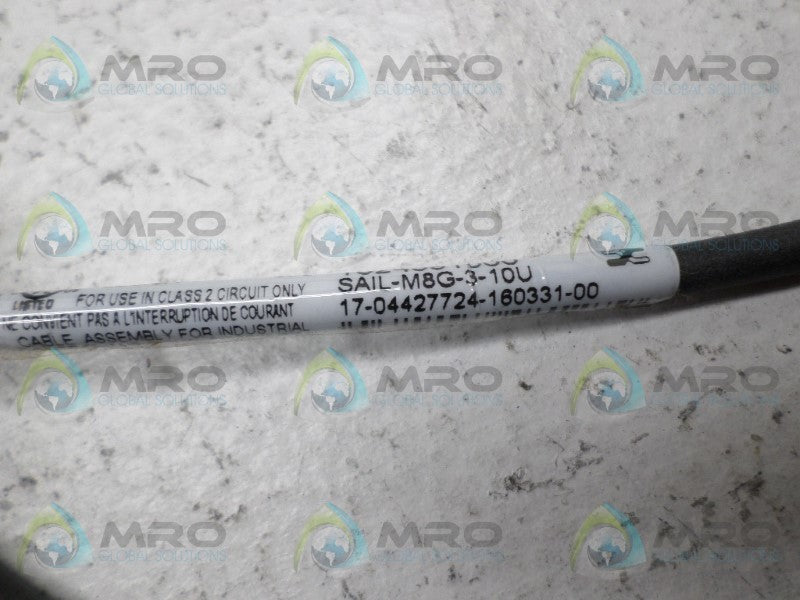 WEIDMULLER 1824591000 SAIL-M8G-3-10U CONNECTOR NSNP