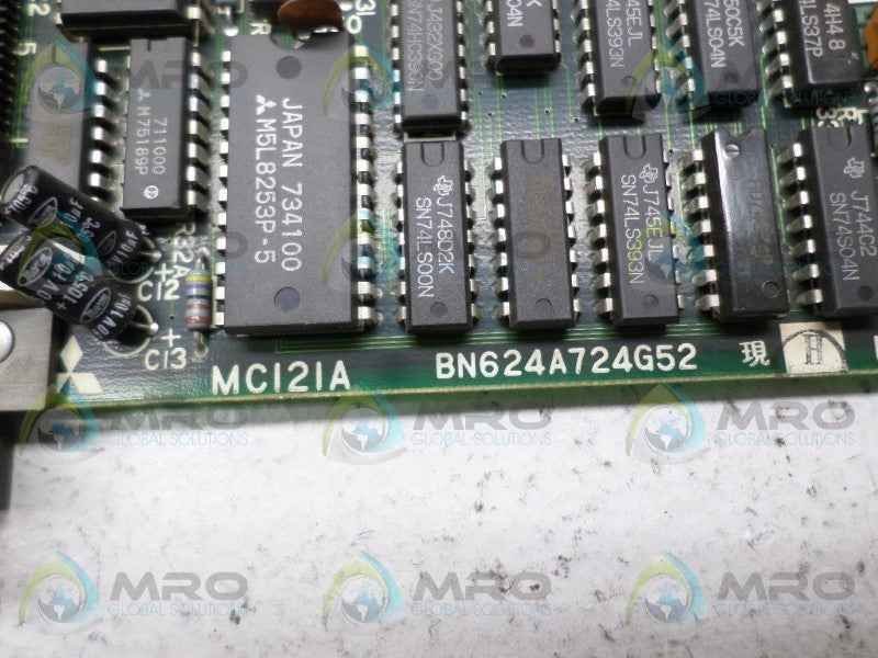 MITSUBISHI MC121A BN624A724G52 I/O MODULE NSNP