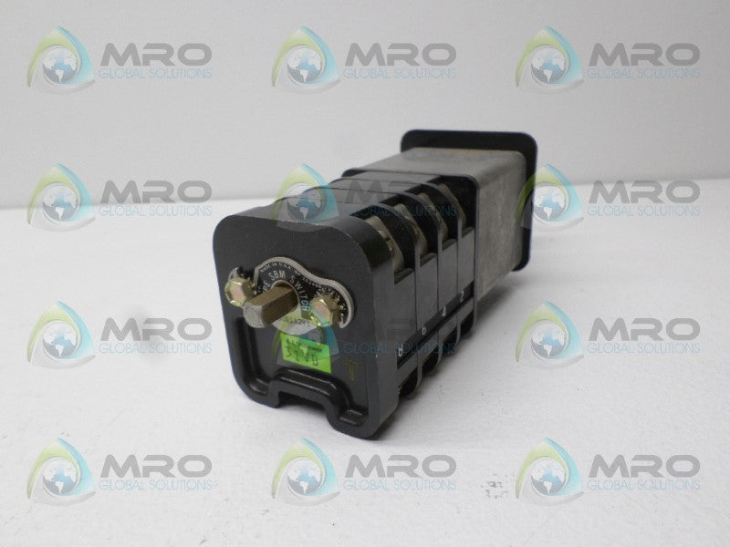GENERAL ELECTRIC SBMD3A00S1A2V1 ROTARY SWITCH UNMP