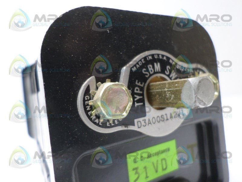 GENERAL ELECTRIC SBMD3A00S1A2V1 ROTARY SWITCH UNMP