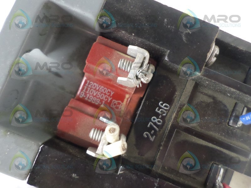 CUTLER HAMMER D23MB RELAY 110/120V UNMP