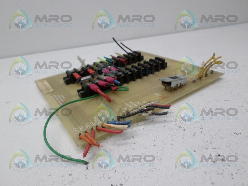 OHMART INCTCB-033590 INTERCONNECT BOARD UNMP