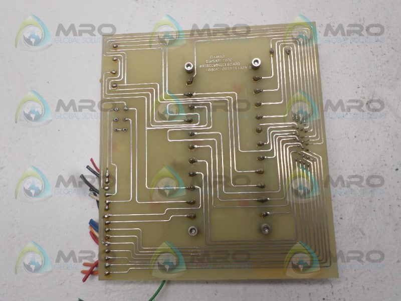 OHMART INCTCB-033590 INTERCONNECT BOARD UNMP