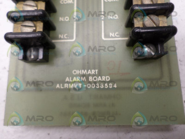 OHMART ALRMVT-0033594 ALARM BOARD UNMP