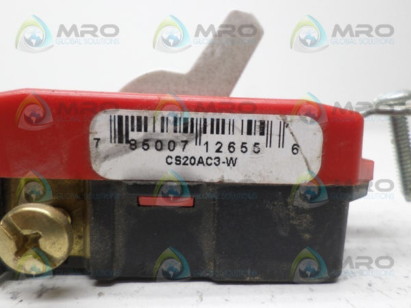 PASS & SEYMOUR CS20AC3-W SWITCH NSNP