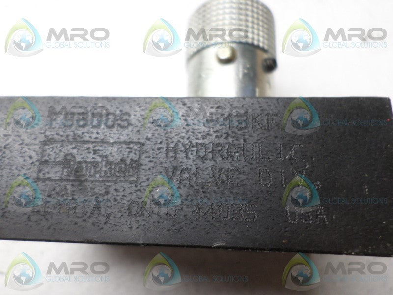 PARKER FS600S-13KF HYDRAULIC SOLENOID VALVE NSNP