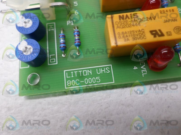 LITTON 80C-0005 CIRCUIT BOARD NSNP