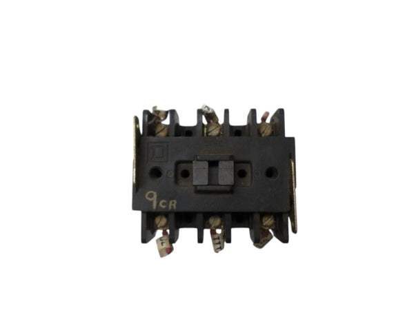SQUARE D 8501-G0-20 CONTROL RELAY 110/120V UNMP