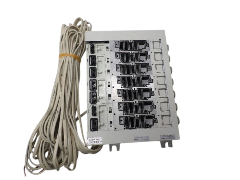SMC VV5Q41-07C10LD2-W MANIFOLD PLUG-IN NSNP