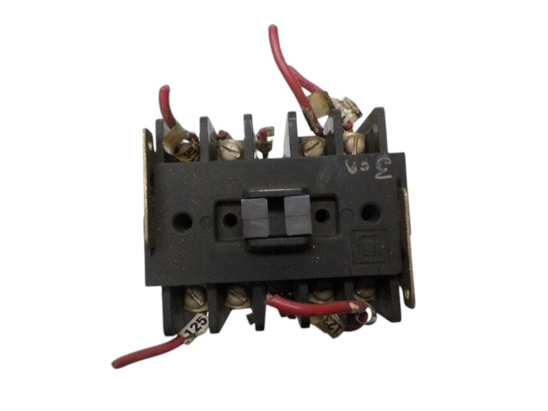 SQUARE D 8501-G0-80 CONTROL RELAY 110/120V UNMP