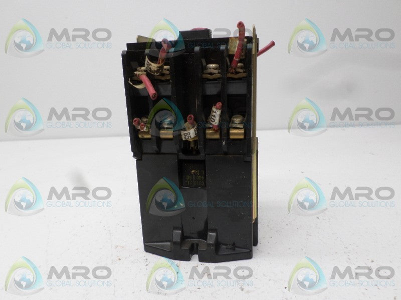 SQUARE D 8501-G0-80 CONTROL RELAY 110/120V UNMP