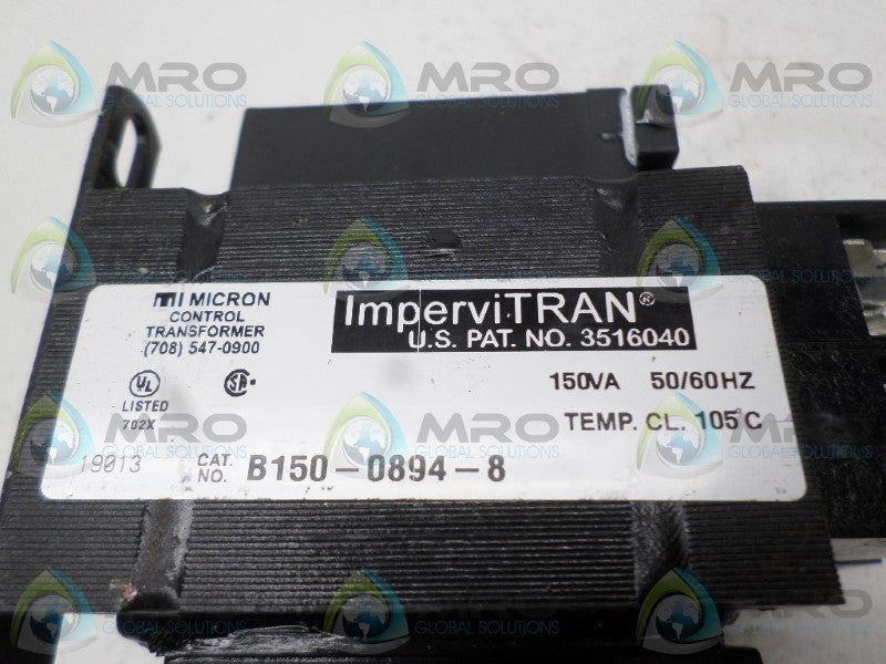 IMPERVITRAN B150-0894-8 TRANSFORMER UNMP