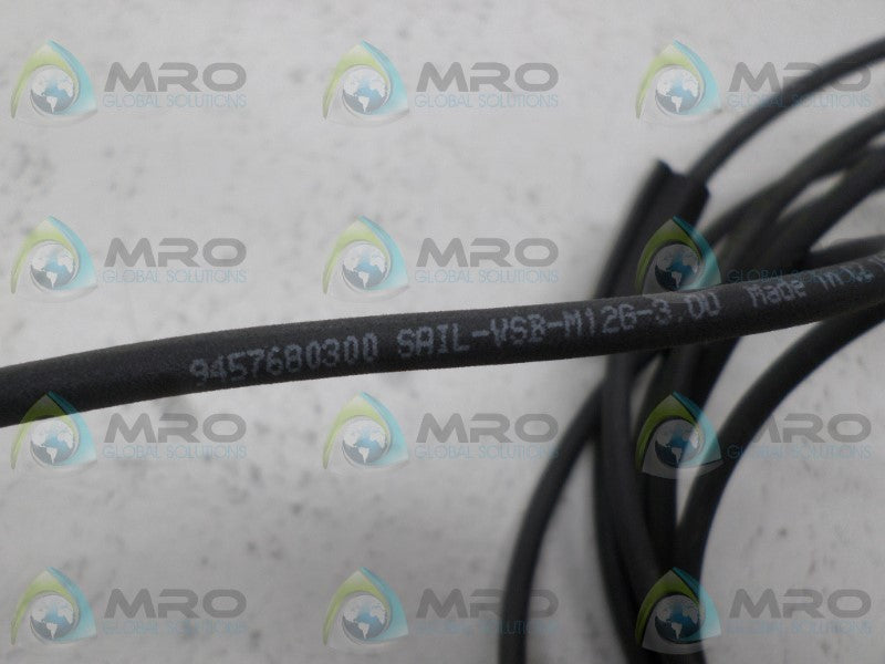 WEIDMULLER 9457680300 SAIL-VSB-M12G-3.0U SENSOR ACTUATOR CABLE NSNP