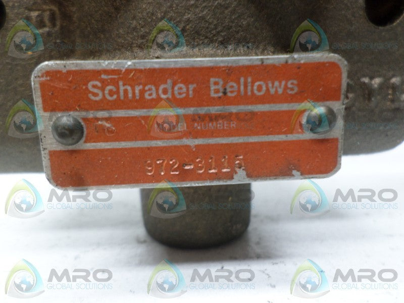 SCHRADER BELLOWS 972-3115 SOLENOID VALVE NSNP