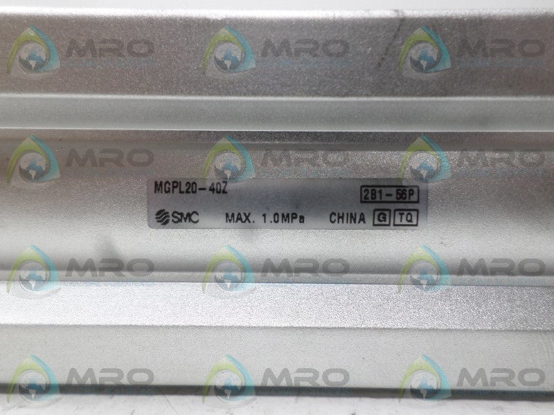 SMC MGPL20-40Z PNEUMATIC CYLINDER NSNP