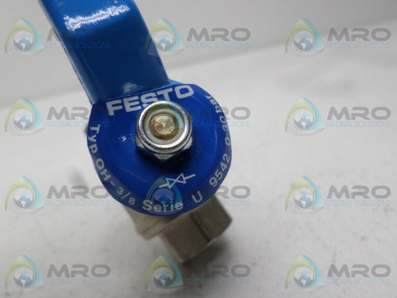 FESTO QH-3/8 BALL VALVE NSNP
