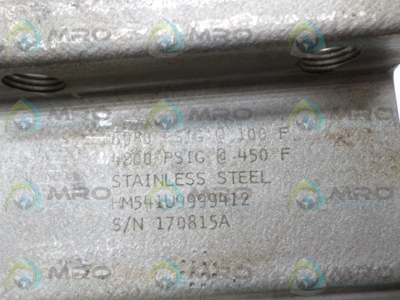 HEX HM541U9999412 STAINLESS STEEL MANIFOLD NSNP