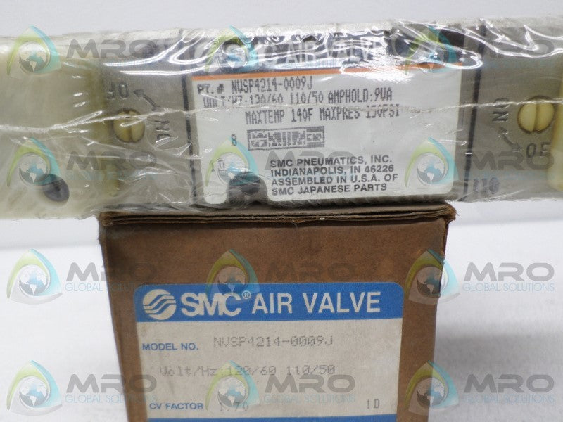 SMC NVSP4214-0009J SOLENOID VALVE NSMP