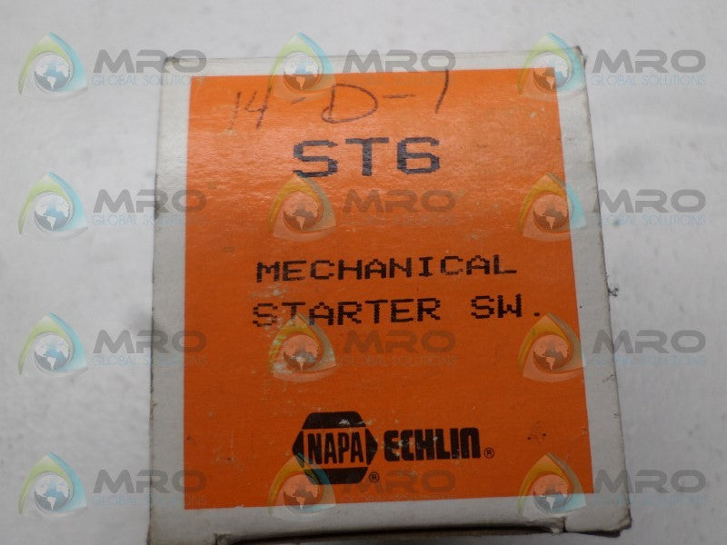 NAPA ST6 MECHANICAL STARTER NSMP
