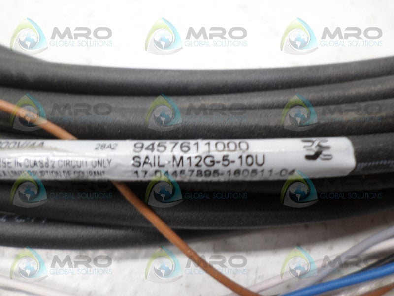 WEIDMULLER 9457611000 SAIL-M12G-5-10U CABLE CONNECTOR NSNP